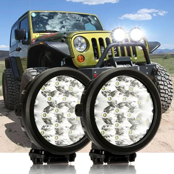 7Inch 160W Round Combo Beam Off-Road LED Driving Light