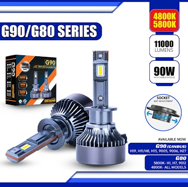 Genome 80W LED Conversion Kit – G80 9005/HB3
